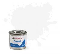 AA1434 Humbrol Number 130 14 ml tinlet enamel paint white satin